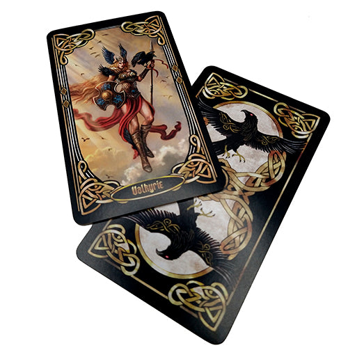 Futhark of the Shadowed Feather Runic Oracle Rune Deck GIFT SET