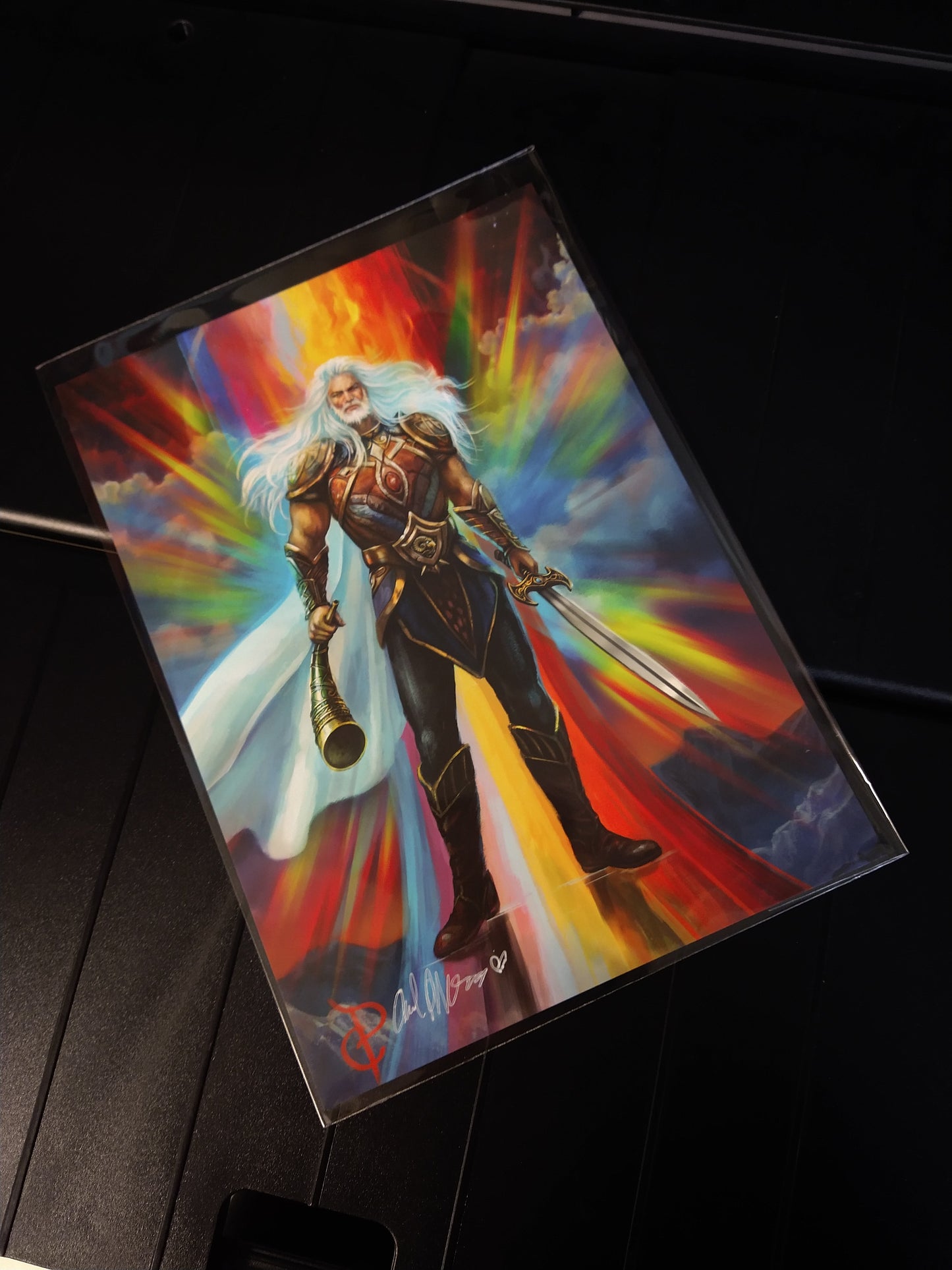 Norse God Heimdall  Art Print Multiple Sizes