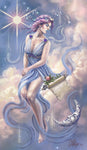 The High Priestess - Persephone - Fantasy Tarot Card Art Print