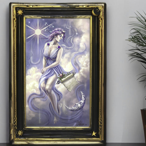 The High Priestess - Persephone - Fantasy Tarot Card Art Print