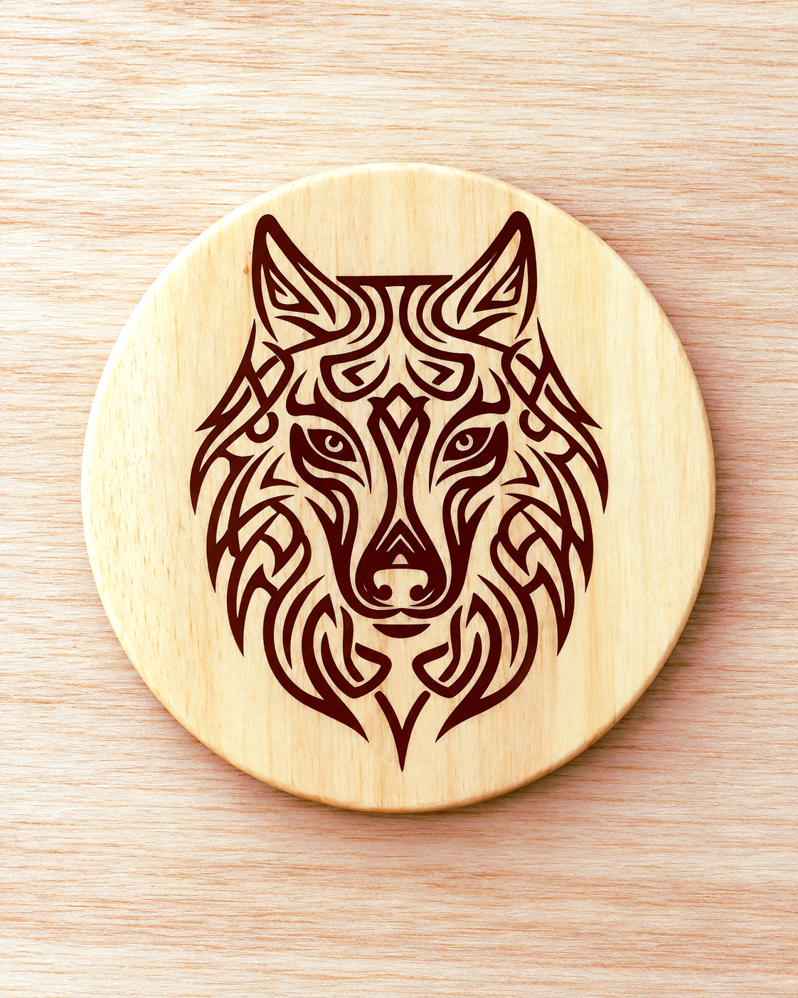 Norse animals coaster set