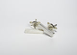 Sterling Silver Staple Studs MINIMALIST  Stud Earrings