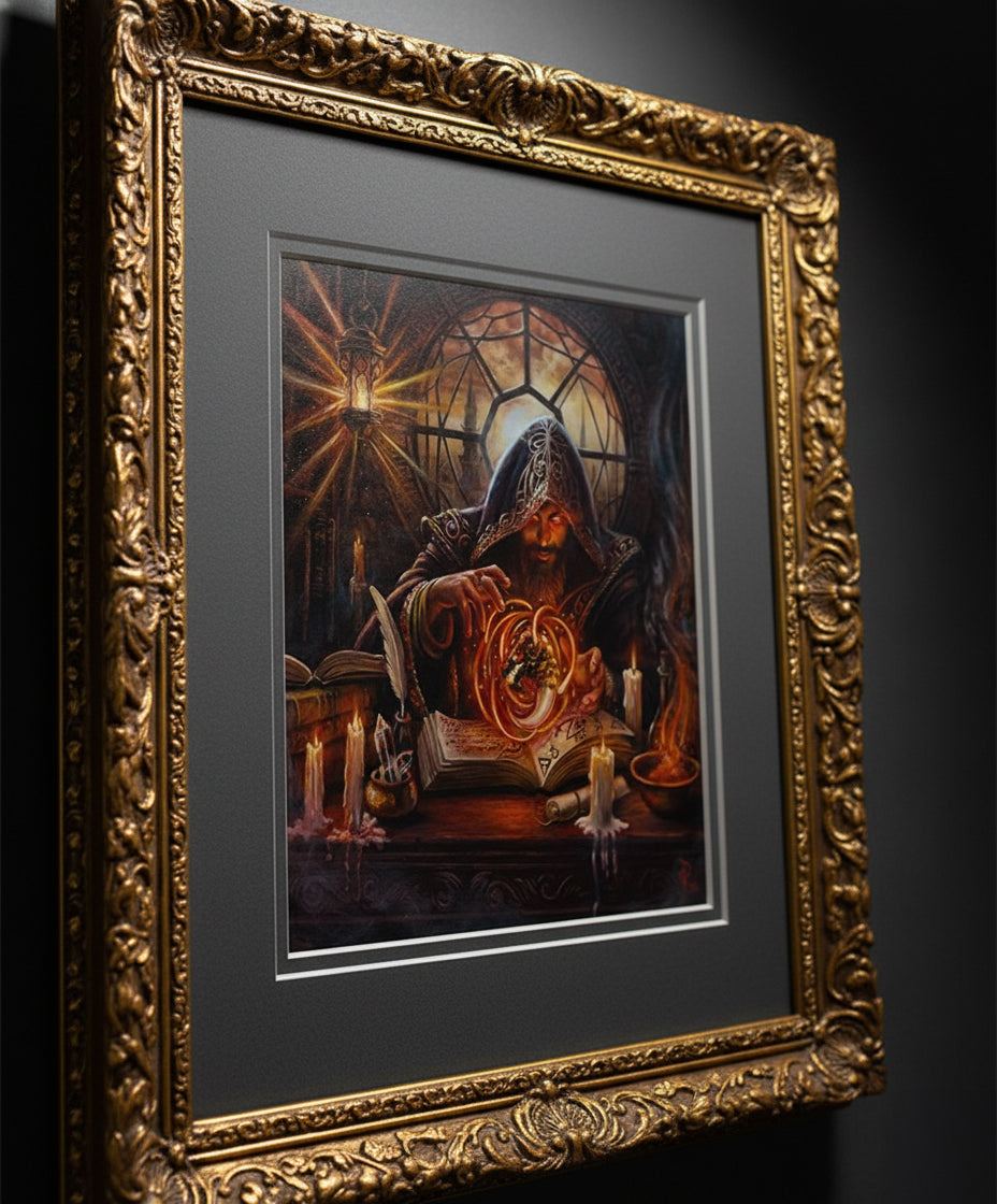 Ezridaeus the Arcane | Fantasy Art Print