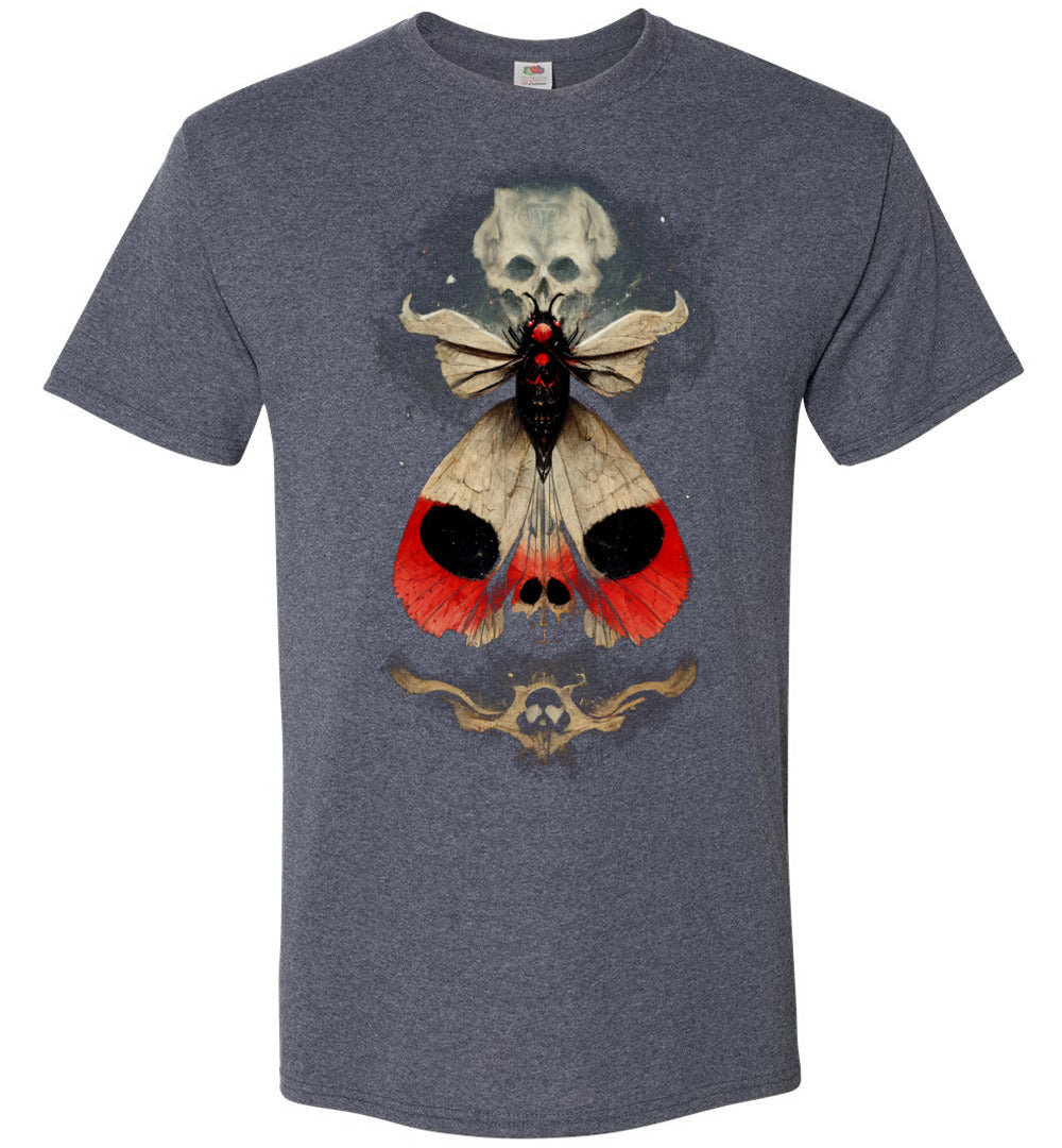 Fantasy Skull Death's Head Moth Shirt unisex s-6xl