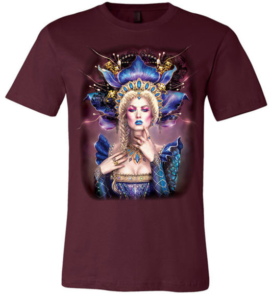 Roethaba - Unisex Fitted  Fantasy Art T-shirt sizes (XS-4XL) - Inlumined Arts LLC
