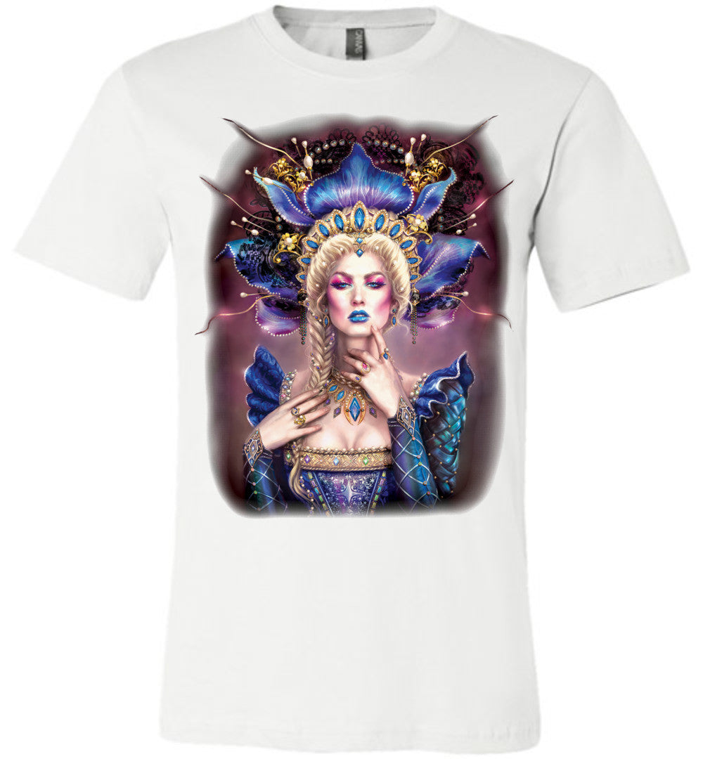 Roethaba - Unisex Fitted  Fantasy Art T-shirt sizes (XS-4XL) - Inlumined Arts LLC
