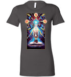 Meditation Womans Fit T-shirt New Age Spiritual Yoga
