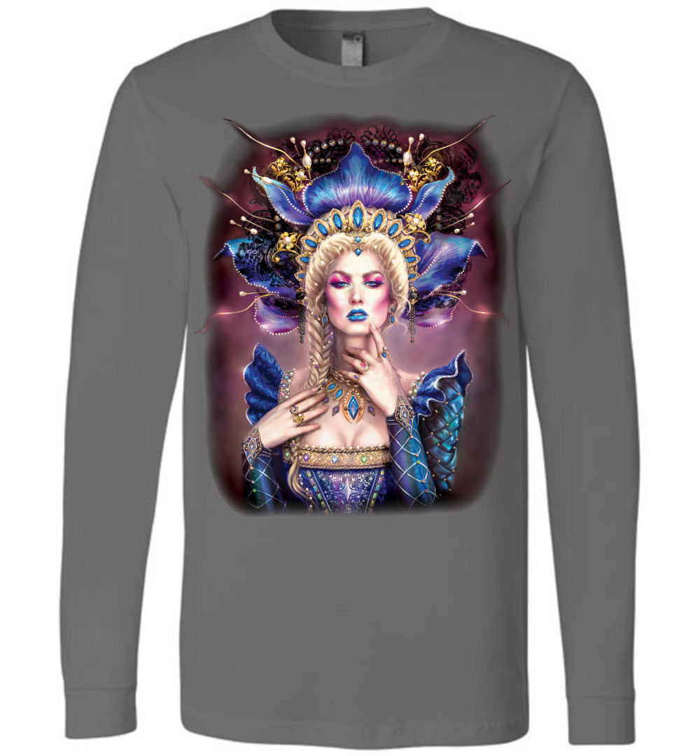 Roethaba- Fantasy Art Long Sleeve canvas T-shirt Size ( S-2XL) - Inlumined Arts LLC