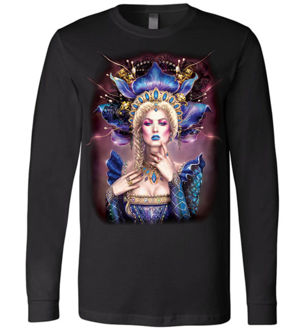 Roethaba- Fantasy Art Long Sleeve canvas T-shirt Size ( S-2XL) - Inlumined Arts LLC