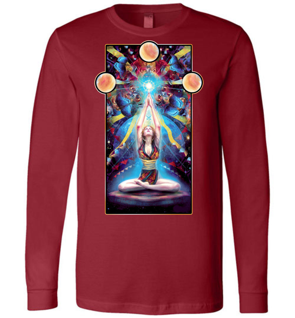 Meditation- Long Sleeve Unisex Shirt (S-2XL) - Inlumined Arts LLC