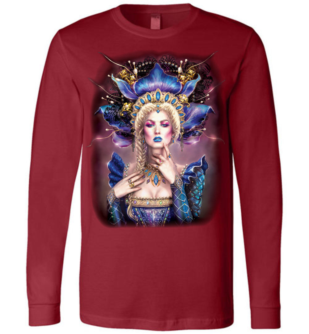 Roethaba- Fantasy Art Long Sleeve canvas T-shirt Size ( S-2XL) - Inlumined Arts LLC