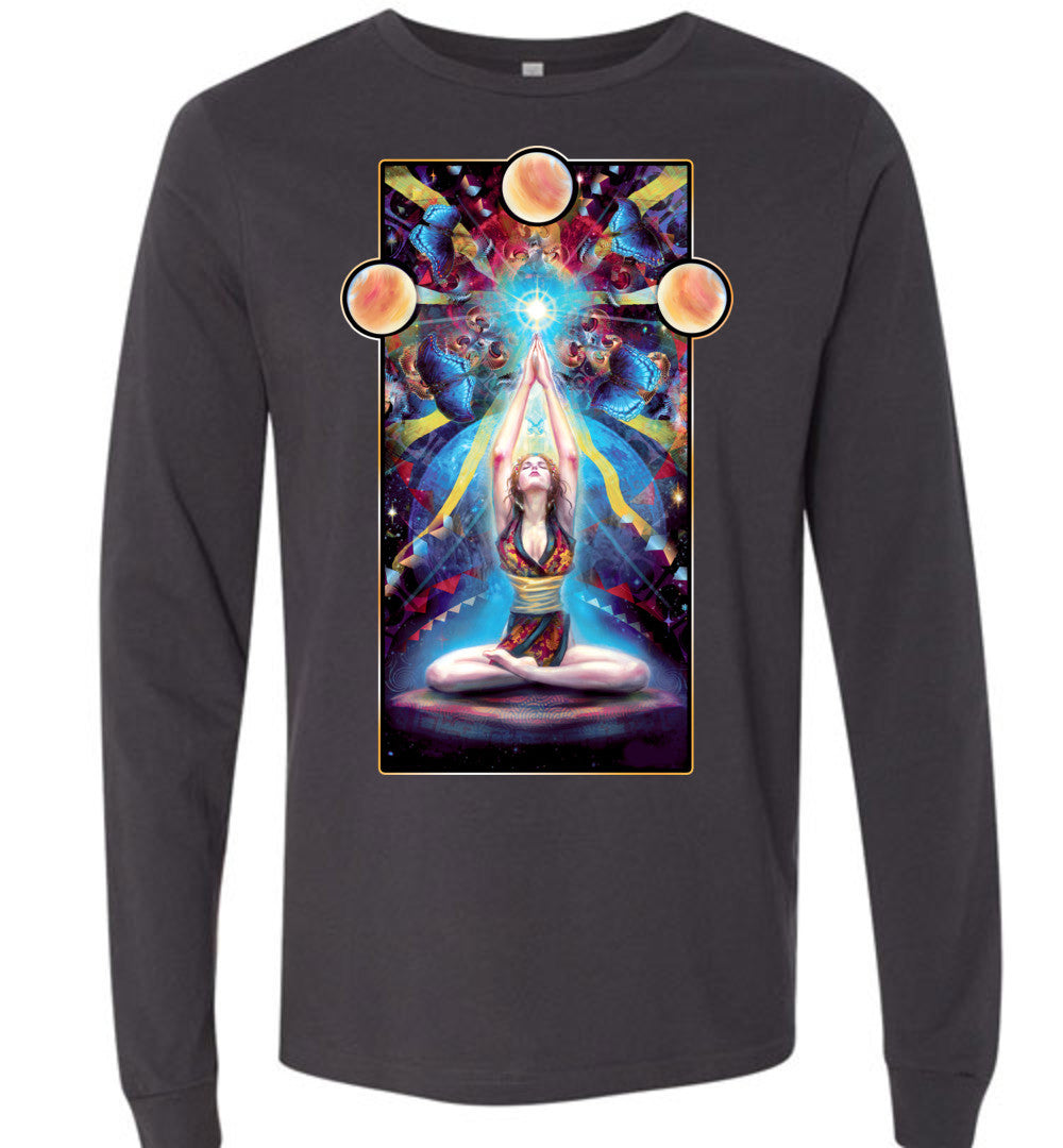 Meditation- Long Sleeve Unisex Shirt (S-2XL) - Inlumined Arts LLC