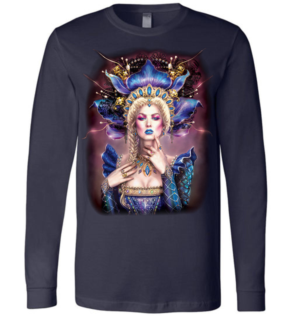 Roethaba- Fantasy Art Long Sleeve canvas T-shirt Size ( S-2XL) - Inlumined Arts LLC
