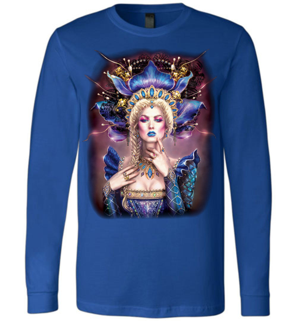 Roethaba- Fantasy Art Long Sleeve canvas T-shirt Size ( S-2XL) - Inlumined Arts LLC
