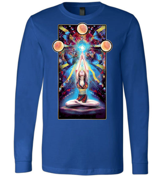 Meditation- Long Sleeve Unisex Shirt (S-2XL) - Inlumined Arts LLC