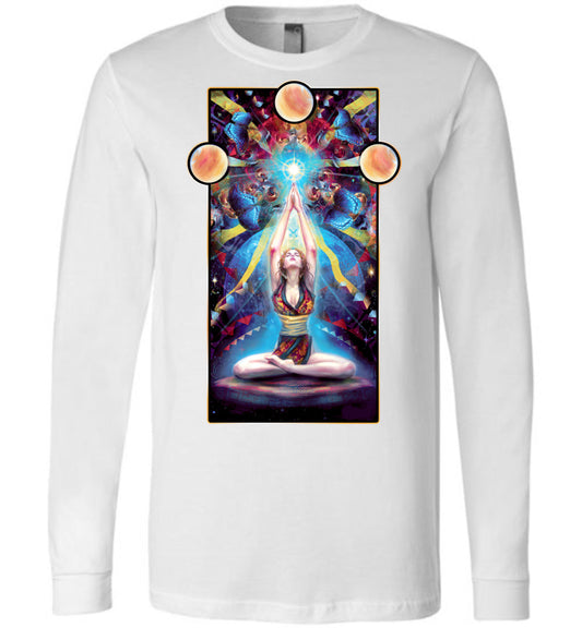 Meditation- Long Sleeve Unisex Shirt (S-2XL) - Inlumined Arts LLC