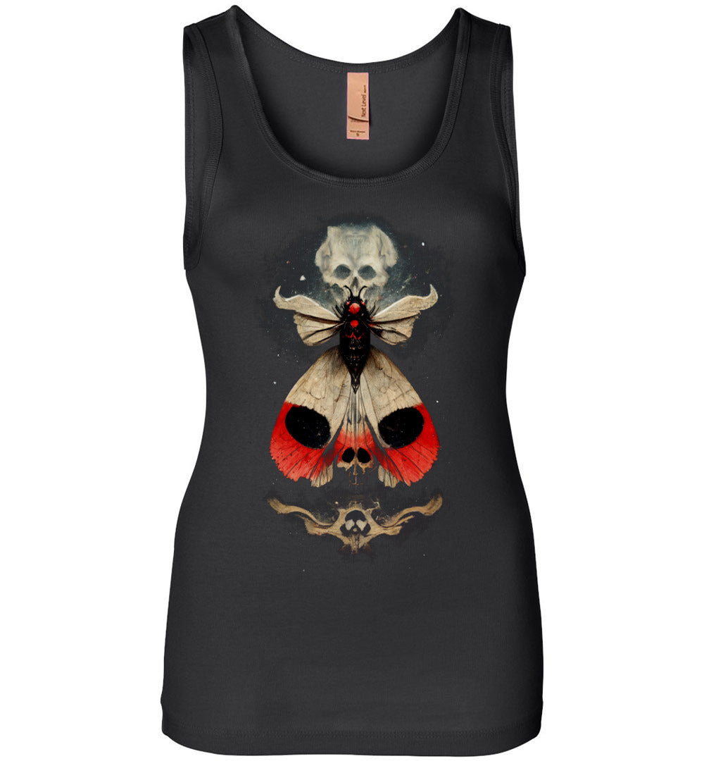 Fantasy Skull Death's Head Moth Tank Top