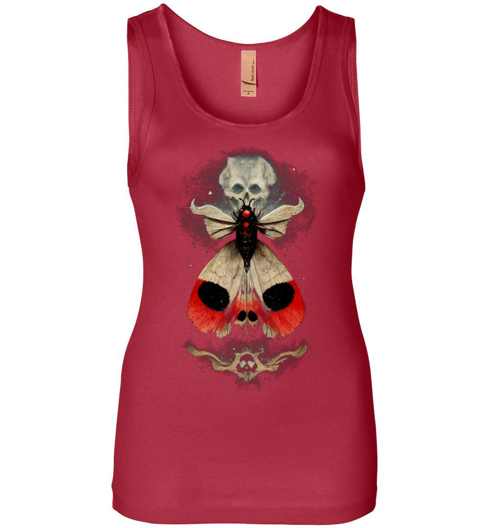 Fantasy Skull Death's Head Moth Tank Top