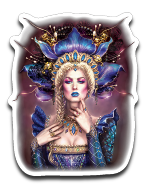 Roethaba - Fantasy Art  Sticker Decal - Inlumined Arts LLC