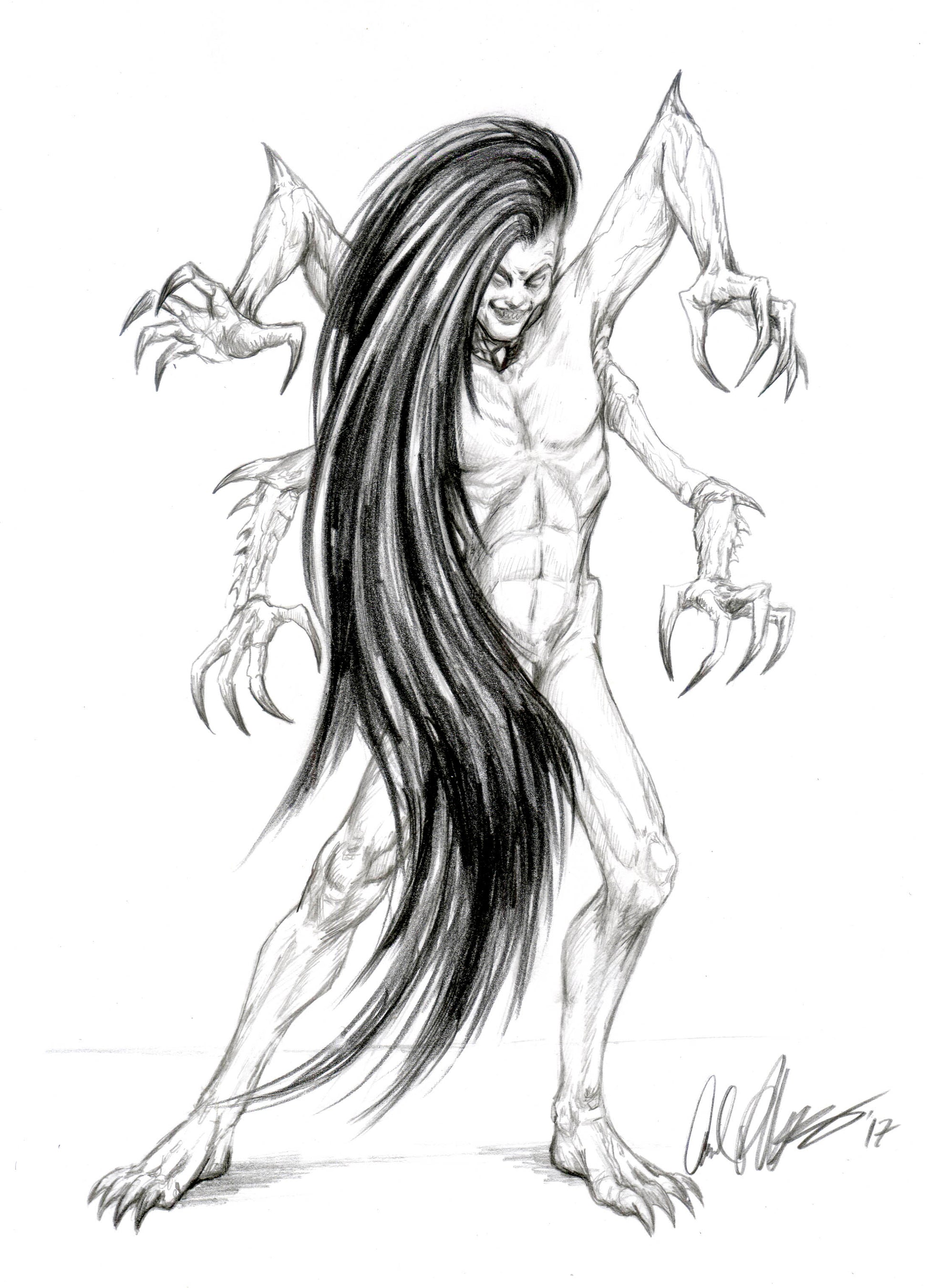 LEAGUE OF ELDER  Concept ARTWORK "Berserkiside Front" - Inlumined Arts LLC