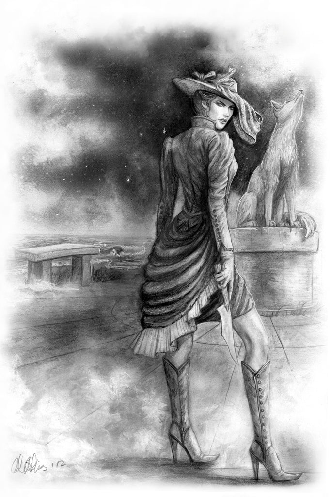 LEAGUE OF ELDER PUBLISHED ILLUSTRATION "Fox Park" - Inlumined Arts LLC