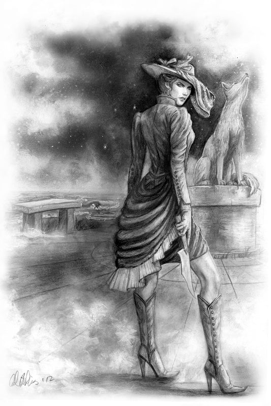 LEAGUE OF ELDER  PUBLISHED ILLUSTRATION  "Fox Park" - Inlumined Arts LLC