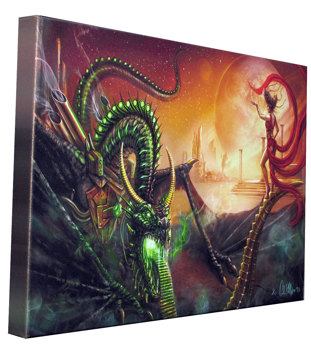 "Vith Bower Chest" Fantasy Art Canvas Print