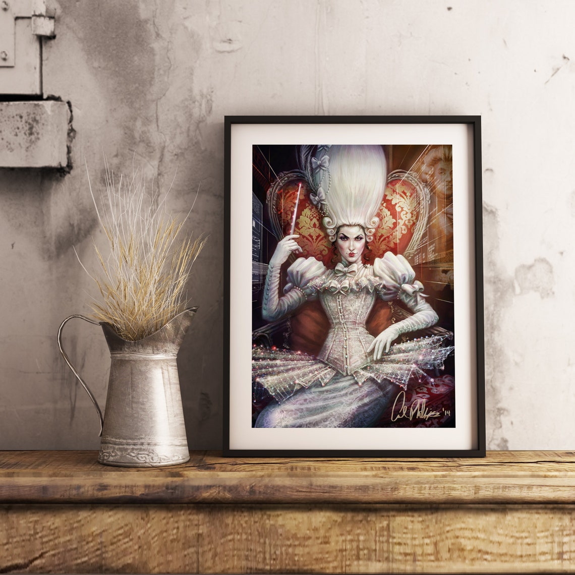 "Professor: Hannah Ben Shurlamp" League of Elder Fantasy Art Print