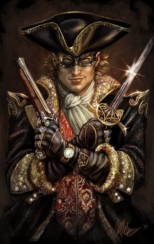 "Mad Lord Walther"  League of Elder Sci-fi Print