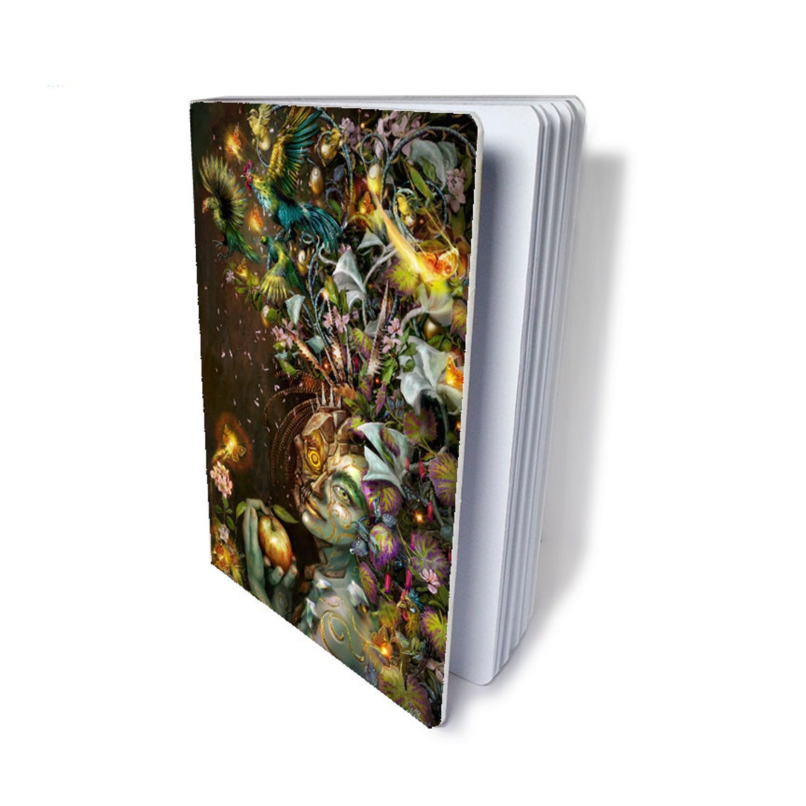 Abundant Woman, felt cover Dream Journal SketchBook