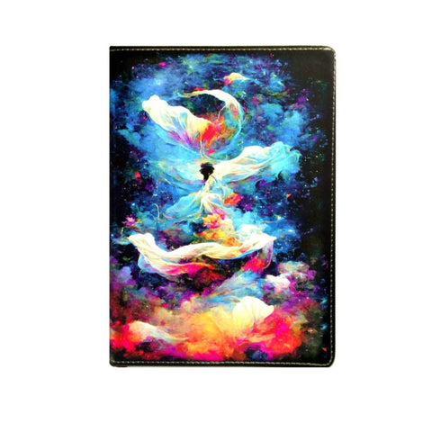 Magical Abstract Faux Leather Lined Dream Journal Diary Book