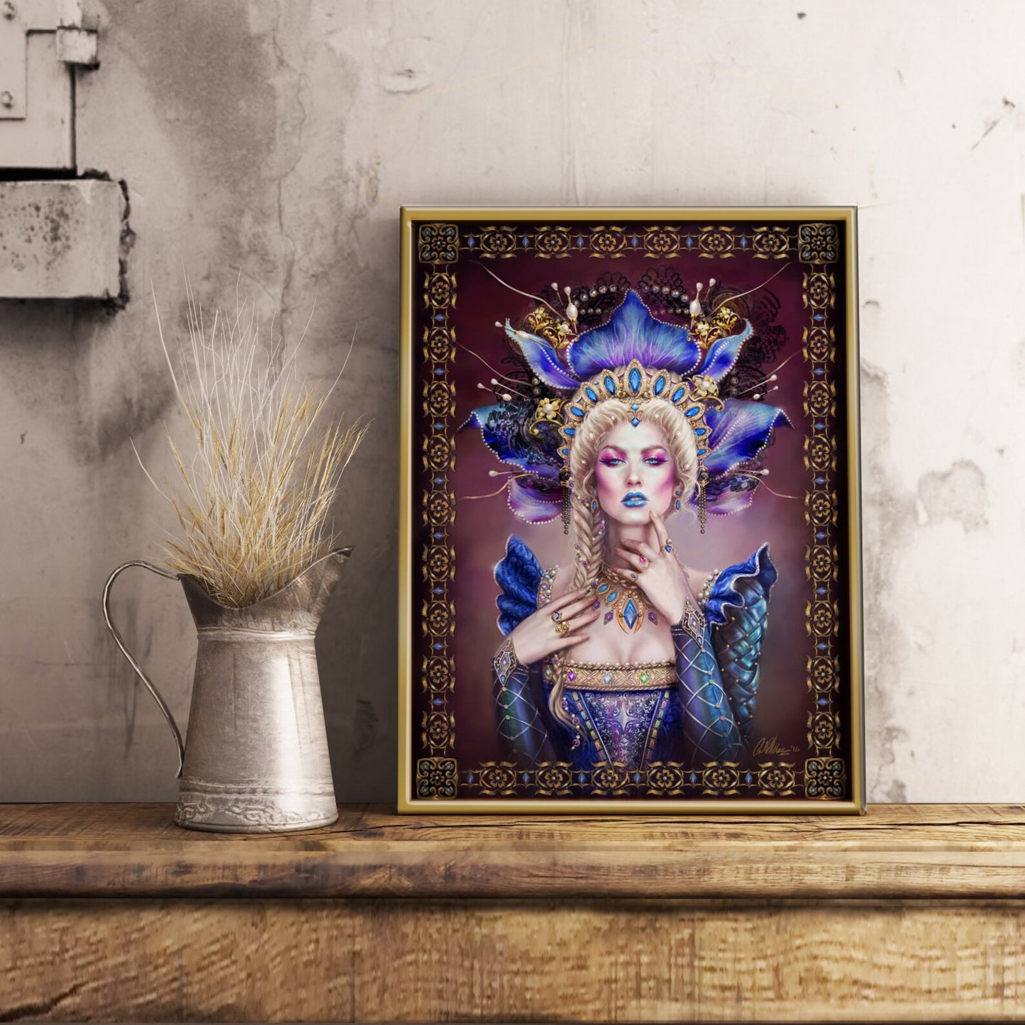 "Queen Roethaba" Fantasy Art Print