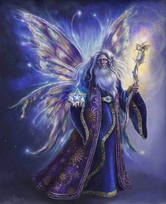 "Eulool" Wizard Fairy  Limited Edition Art Print