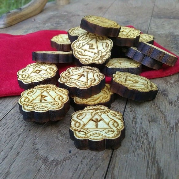 Serpent futhark pocket rune set