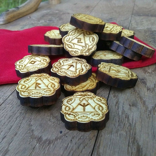 Serpent futhark pocket rune set