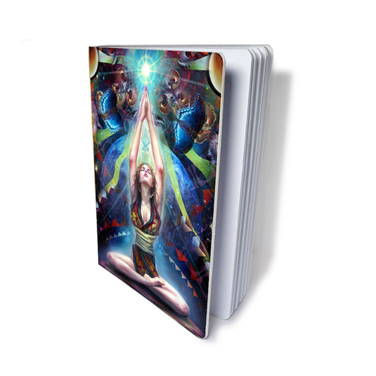 Meditation Felt Cover Blank Dream Journal SketchBook