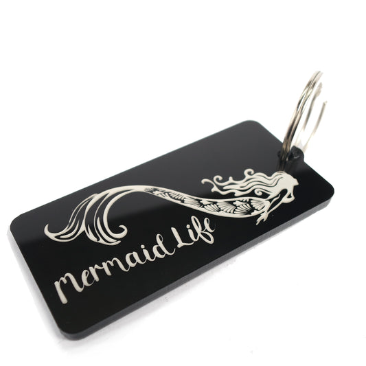 Mermaid Life Key Chain