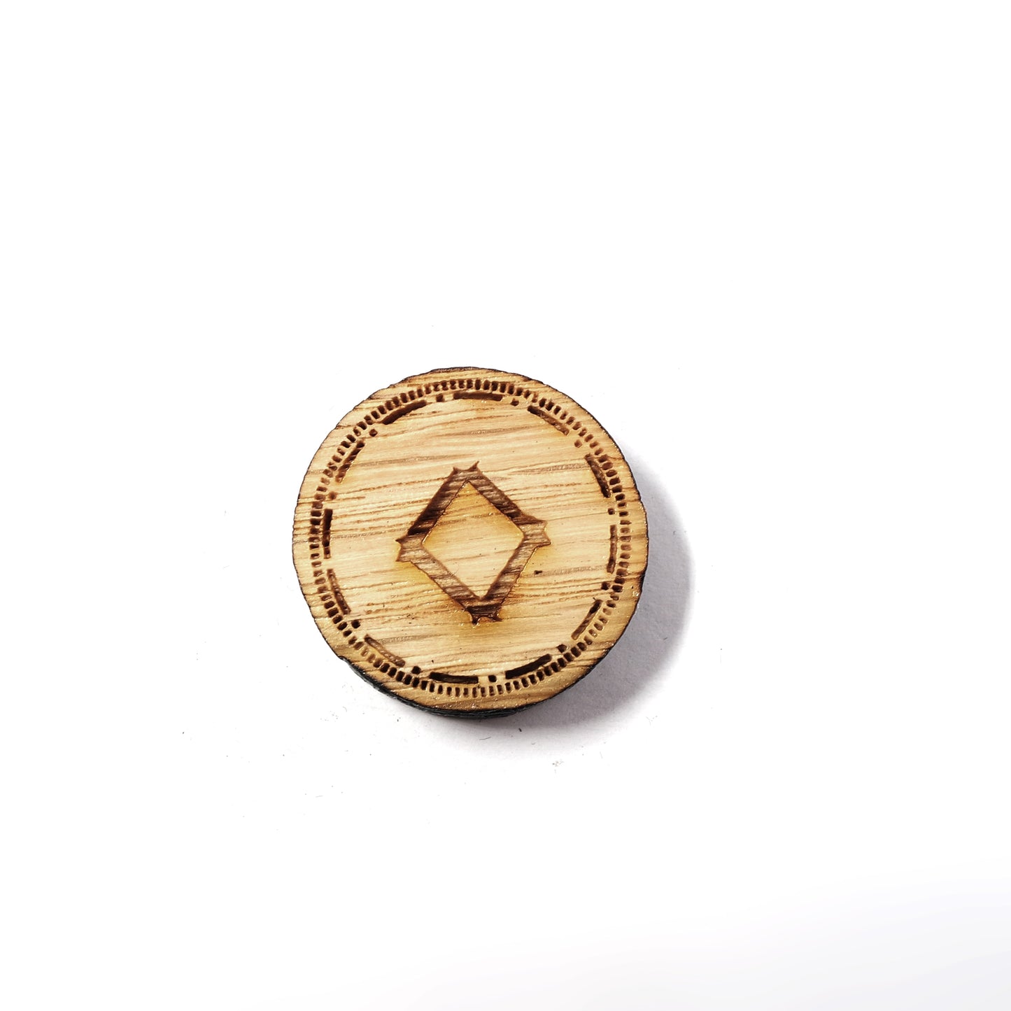 Round coin style Elder Futhark Viking Pocket rune set - Inlumined Arts LLC