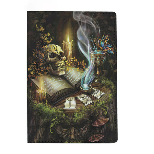 The Altar, Faux Leather Dream Journal Lined Spell Note book