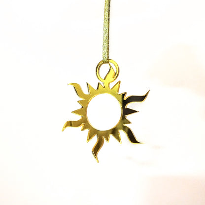 Yule Sun  Pagan Solstice Holiday christmas Ornament
