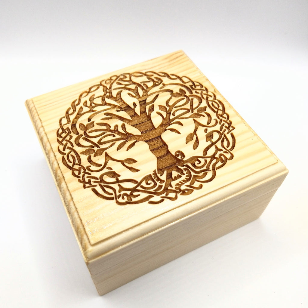 Norse Viking Elder Futhark LEAF Rune Set, yggdrasil ASH WOOD worldtree ...