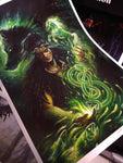 Norse God Loki Fantasy Art Print