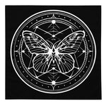 Enchanted Nocturne Moth  Crystal Grid Tarot Cloth