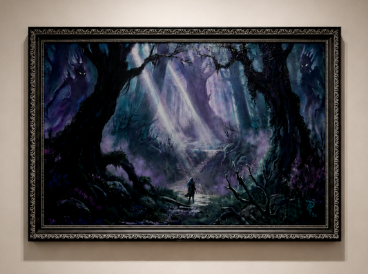 Original art Dark Forest of Noor