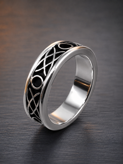 Sterling Silver ring Silver Celtic Ring Celtic Knot Ring