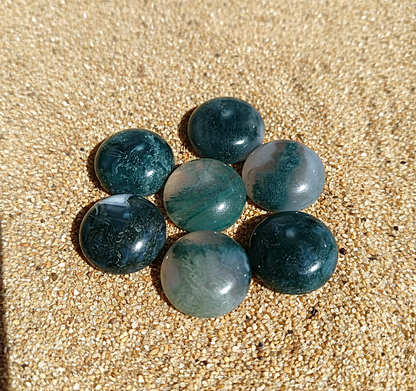 Sterling Silver Earth Goddess Pendant-Agate Moonstone  Lapis