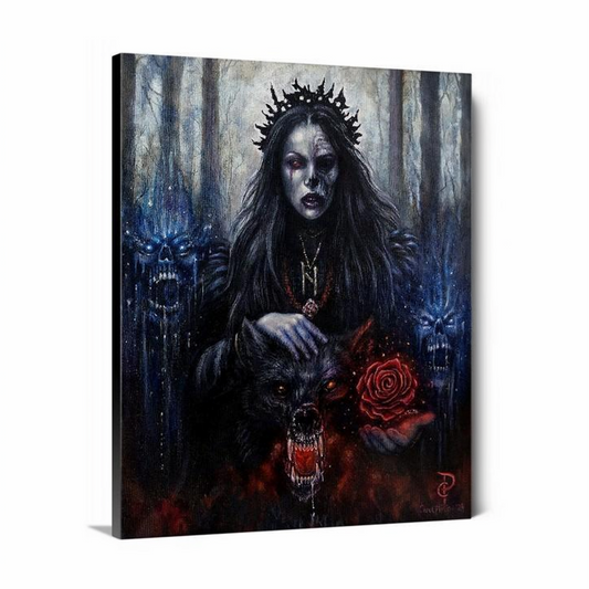 Hel 16 x 20 Canvas Art Print