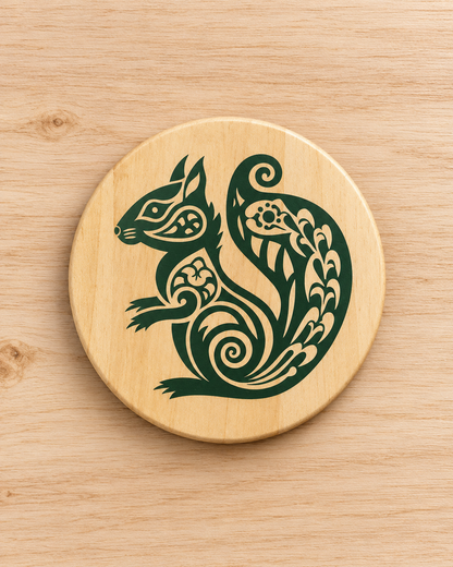 Norse animals coaster set