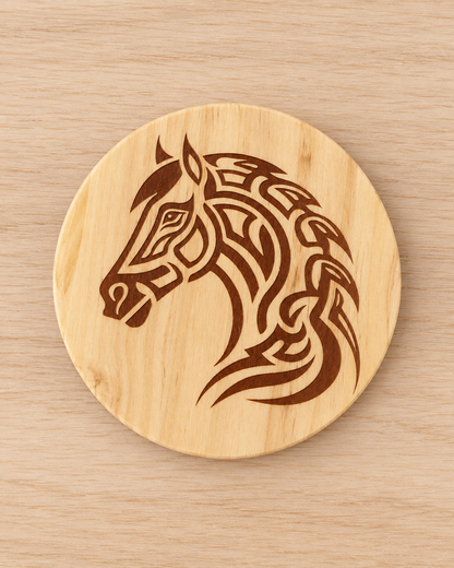 Norse animals coaster set