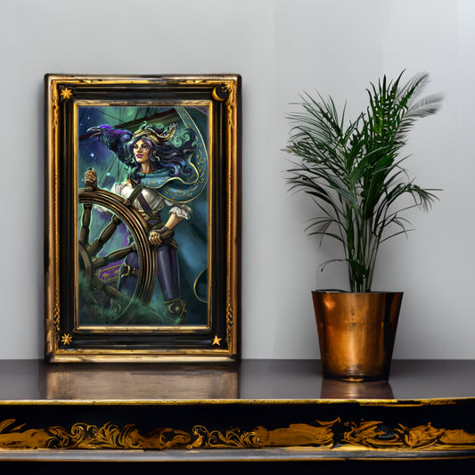 The Fool - Fantasy Tarot Card Art Print